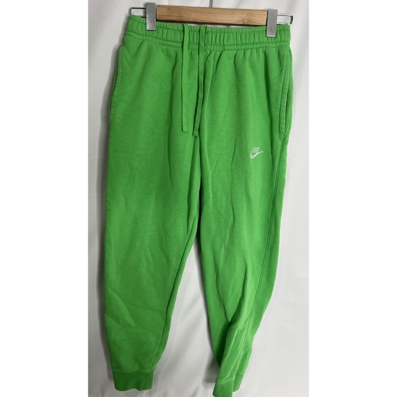 Nike Sportswear Joggers Green Club Fleece Sweatpants Men's Size Small - Picture 1 of 9